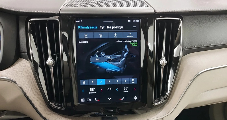 Volvo XC 60 cena 177900 przebieg: 84252, rok produkcji 2022 z Dąbrowa Górnicza małe 466